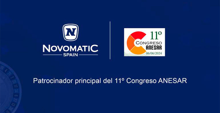 Novomatic confirma su presencia en el Congreso de ANESAR