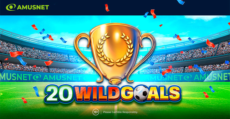 20 Wild Goals: Achieve victory with Amusnet’s latest football-themed video slot