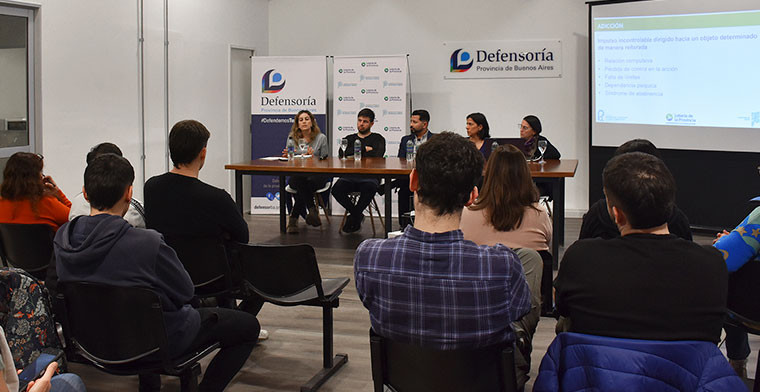 Buenos Aires: Capacitan sobre ludopatía al personal de la Defensoría de la Provincia