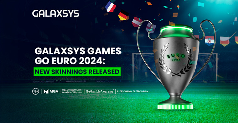 Celebre la UEFA Euro 2024 con Galaxsys: se lanzaron nuevos diseños de juegos