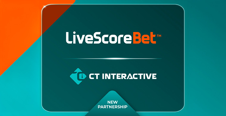 CT Interactive firma una asociación estratégica con LiveScore Bet para ampliar su presencia en mercados clave