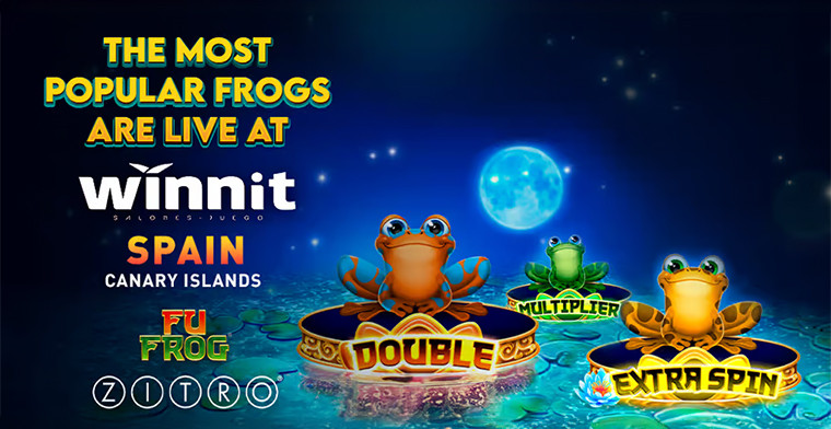 Zitro's Frogs revolutionize the Winnit Salons of the Canary Islands