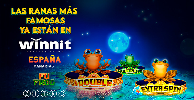 Las ranitas de Zitro revolucionan los Salones Winnit de Canarias