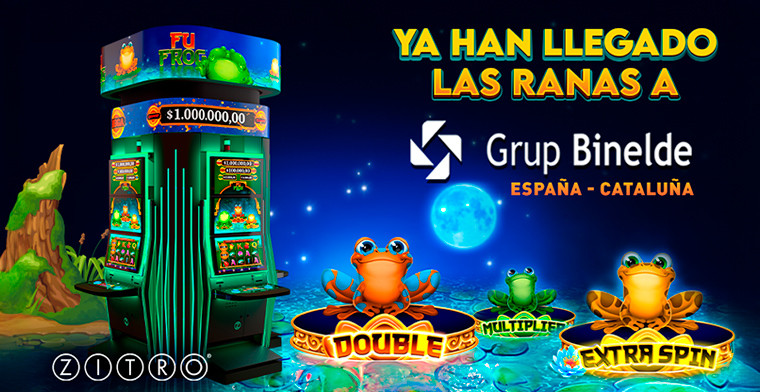 FU FROG de ZITRO: diversión e innovación al servicio del juego en Cataluña