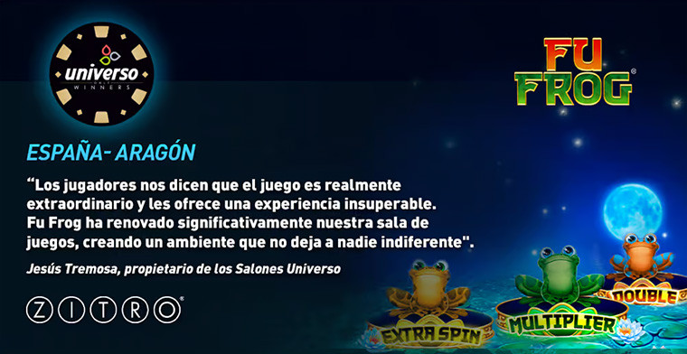 FU FROG causa sensación en los Salones Universo de Aragón