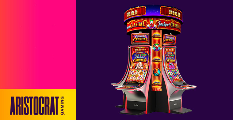 Aristocrat July 2024 Class 3 Feature: Jackpot Carnival™ Chief™ and Missy Kitty™