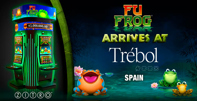 Zitro's Star attraction, Fu Frog, leaps into the Valencian Community with Grupo Trébol