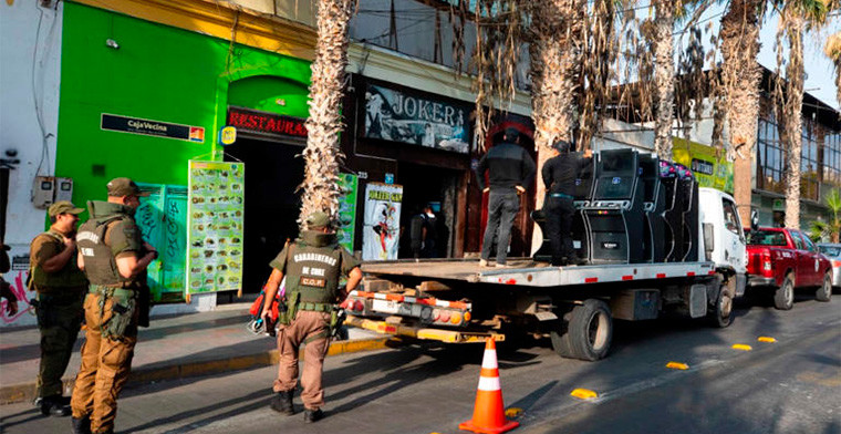 Clausuran 3 casinos ilegales en Arica