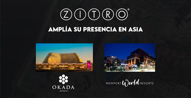 ZITRO amplía su presencia asiática en los hoteles casino de Manila