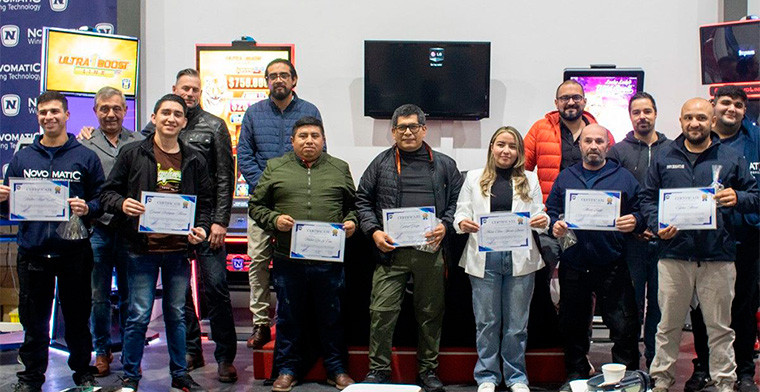 O Gerente Geral da Novomatic Argentina compartilha detalhes sobre o treinamento da empresa para técnicos de caça-níqueis