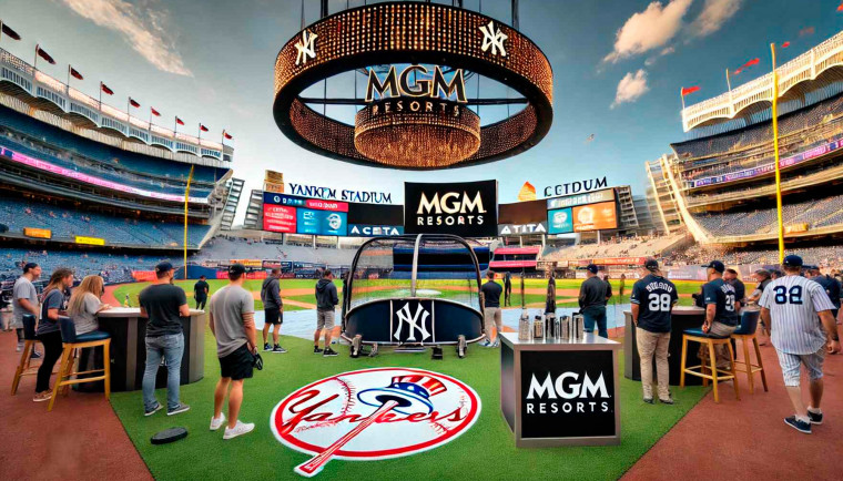 MGM RESORTS named partner of the New York Yankees
