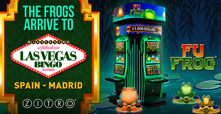 FU Frog leaps into Bingo Las Vegas and captivates players