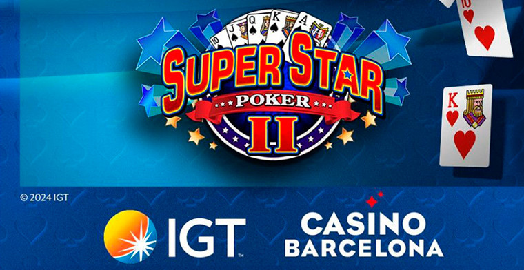 IGT trae a España su galardonada cartera de póquer con Casino Barcelona
