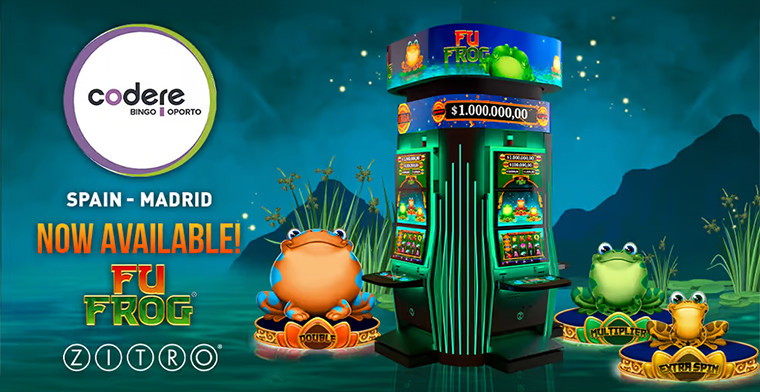 Zitro's Fu Frog takes over Bingo Oporto