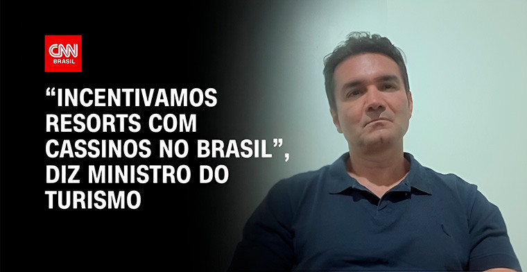El Ministro de Turismo de Brasil, Celso Sabino, aboga por votar la ley del juego tras el receso parlamentario