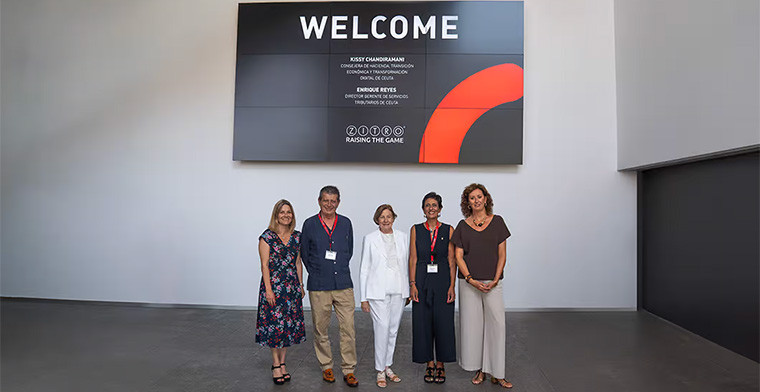 Zitro welcomes gaming authorities from Ceuta at its Barcelona Technology Campus