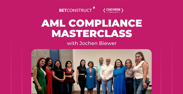 BetConstruct organiza una clase magistral sobre cumplimiento AML con el director general de Chevron Group