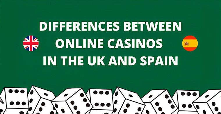 Differences Between Online Casinos in the UK and Spain