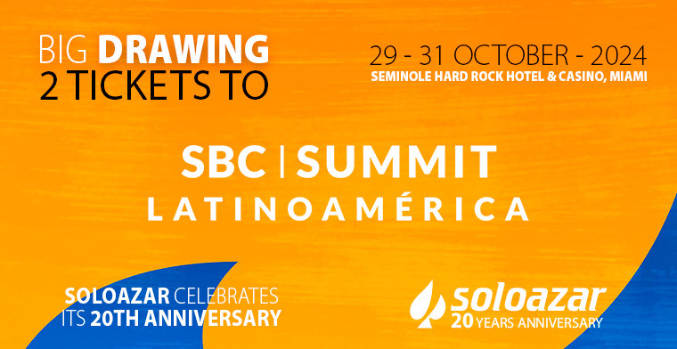 20 years of SoloAzar: Participate in the draw and win two tickets for SBC Summit Latin America