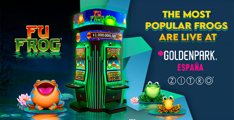 Zitro's Fu Frog arrives at Golden Park gaming halls