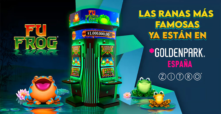 FU FROG de Zitro llega a los Salones Golden Park
