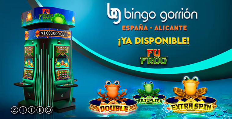 Las ranas de Fu Frog saltan al Bingo Gorrión