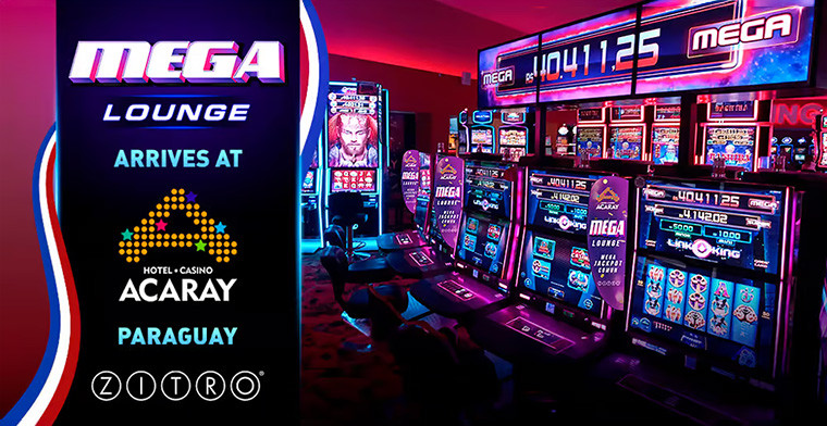 Zitro launches its MEGA LOUNGE at Hotel Casino ACARAY in Paraguay