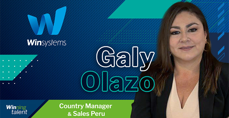Galy Olazo Torres joins Win Systems as Country Manager & Sales in Peru