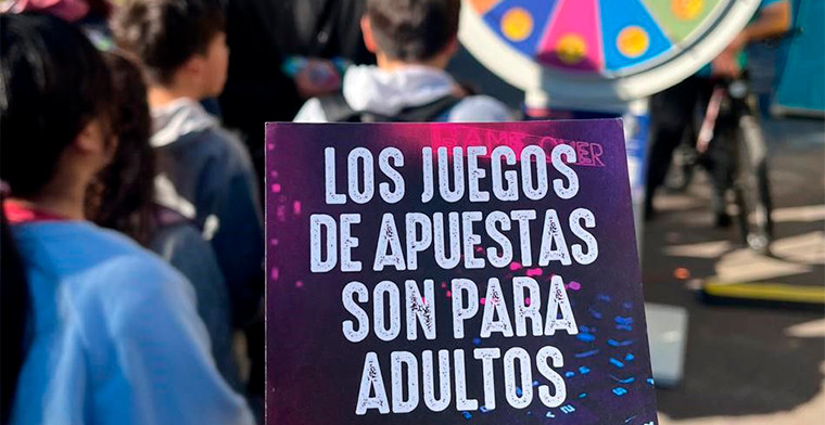 Lotería de la Ciudad: campaña de concientización en parques y plazas