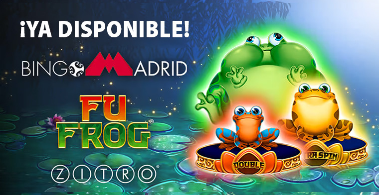 Los jugadores de Bingo Madrid le dan la bienvenida a Fu Frog de Zitro