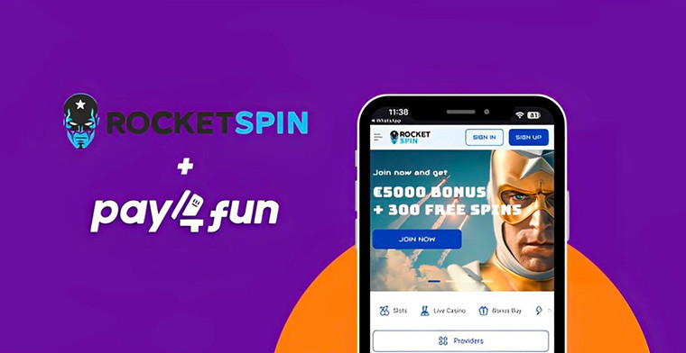 Rocket Spin: Nova Integração Pay4Fun