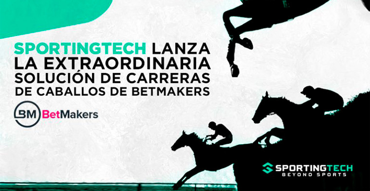 Sportingtech lanza la extraordinaria solución de carreras de caballos de BetMakers en toda su plataforma