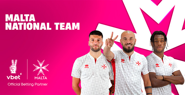 VBET new official betting partner of the Malta National Team