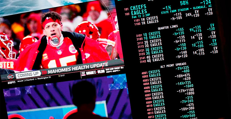 American sport surrenders to advertising from betting houses