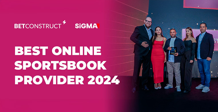 BetConstruct Seizes Best Online Sportsbook Provider Title at SiGMA East Europe Awards 2024