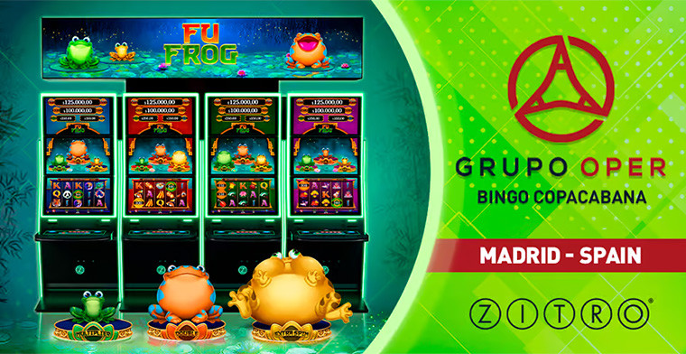 ZITRO’S frogs come to Bingo Copacabana