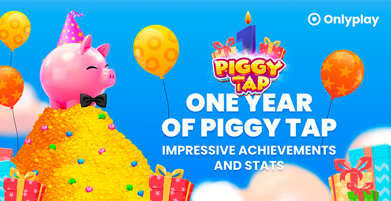 Primer aniversario de Piggy Tap™: logros y estadísticas impresionantes