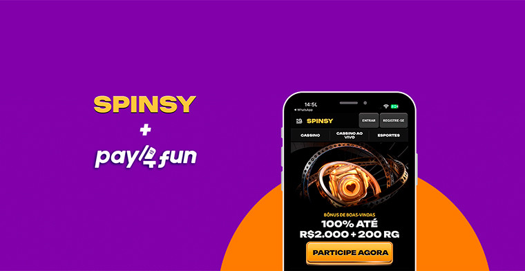 Spinsy: nueva integración de Pay4Fun