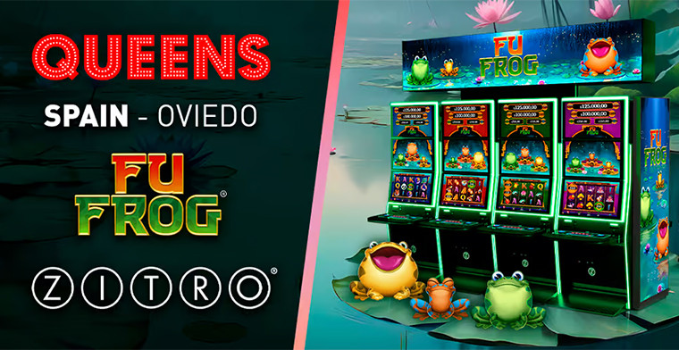 Zitro's Star Game, Fu Frog, arrives at Oviedo's Queens Gaming Hall