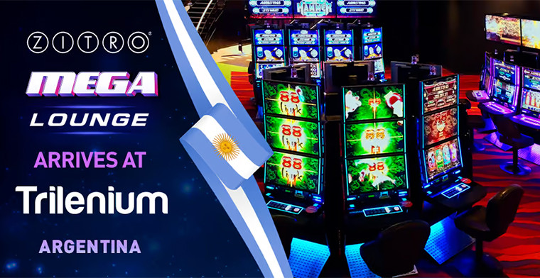 Zitro's Mega Lounge is now featured at Trilenium Casino in Argentina