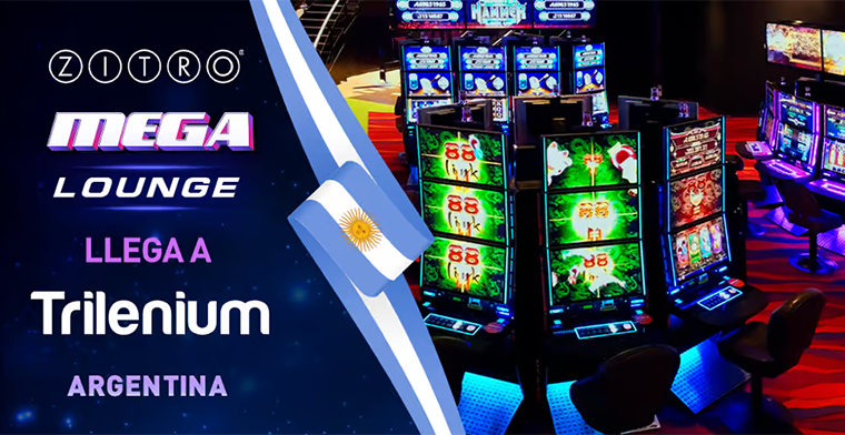 El Casino Trilenium de Argentina incorpora Mega Lounge de Zitro