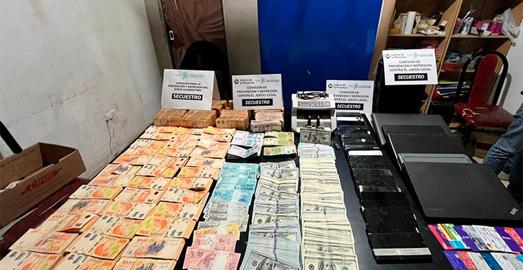 Desbarataron un casino en línea ilegal en la Provincia de Buenos Aires