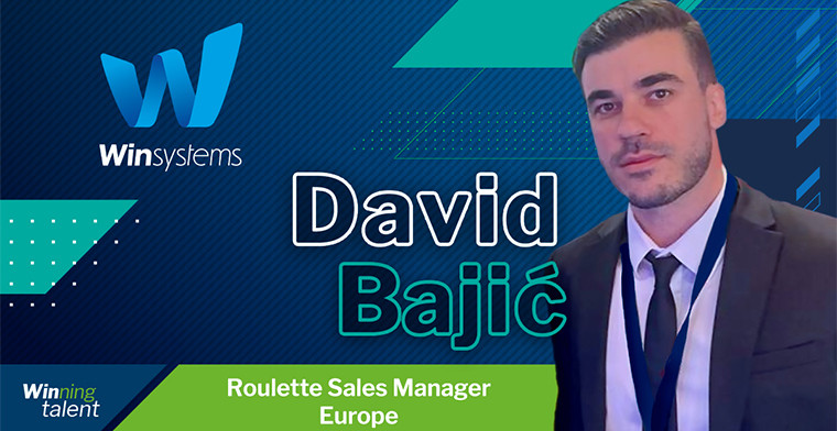 Win Systems nombra a David Bajic Director de Ventas de Ruleta para Europa