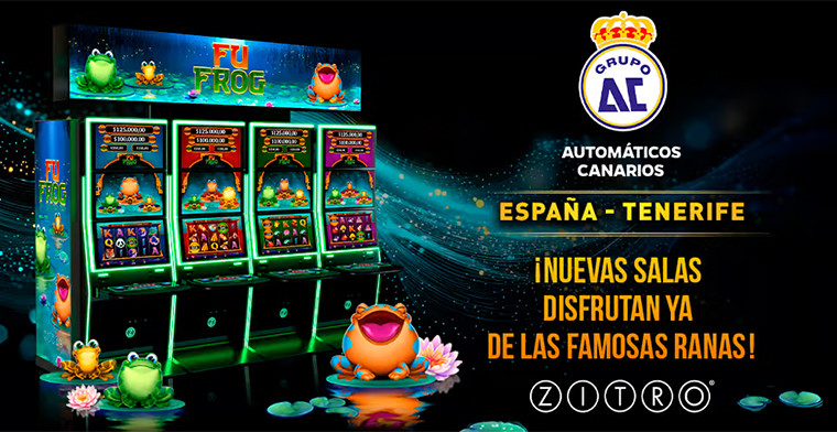 Nuevas salas de Automáticos Canarios Tenerife celebran la llegada de Fu Frog