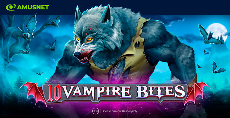 Sumérgete en el mundo de las tinieblas con el último lanzamiento de tragamonedas en línea de Amusnet, 10 Vampire Bites