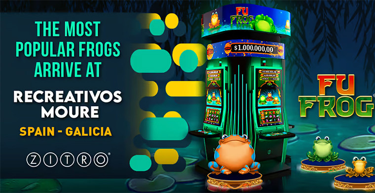 FU Frog in Orense, with Recreativos Moure