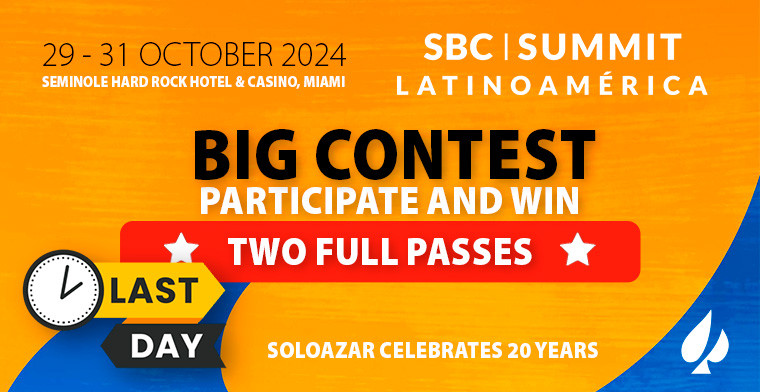 SBC Summit Latin America 2024: Win your ticket and access the key gaming and betting event in the region to be held in Miami