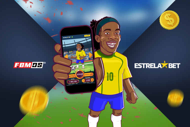 Online casino gaming: FBMDS and EstrelaBet kick-off epic alliance with Ronaldinho Crash