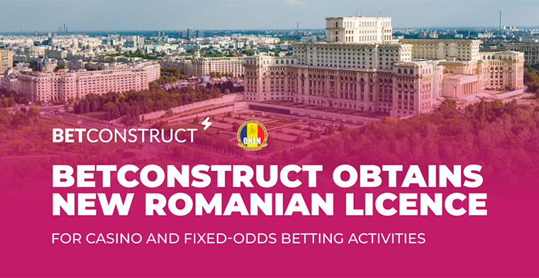 Betconstruct adquiere una nueva licencia rumana