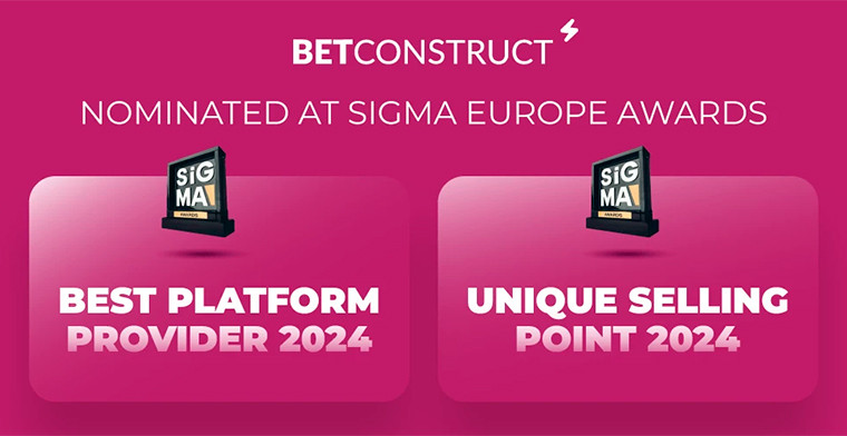 BetConstruct nominado en los premios B2B de SiGMA Europe